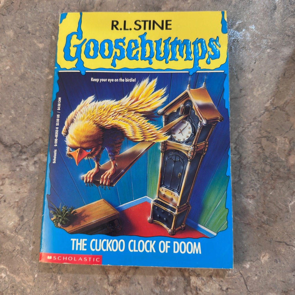 R.L. Stine Goosebumps #28 The Cuckoo Clock of Doom Scholastic 0590483528